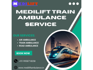 Medilift is the biggest and best train ambulance service provider in Allahabad