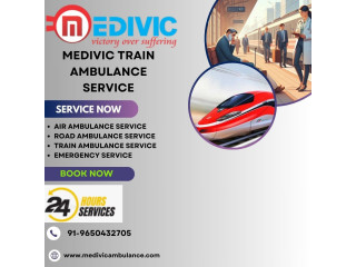 Use Medivic Train Ambulance in Bhopal is the best for Sick patients During Transfer