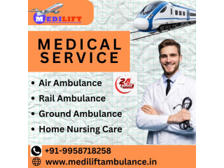 Opt for Medilift Train Ambulance for faster and safer medical transportation in Chennai