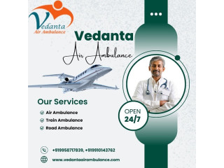 Hire Vedanta Air Ambulance Service in Ahmedabad with One of the Medical Service