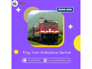 King Train Ambulance in Dibrugarh provides a seamless patient transfer service