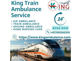 Book the Best King Train Ambulance in Siliguri for Injured Patients Care