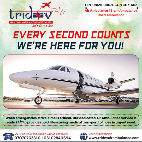 get-the-outstanding-medical-flight-tridev-air-ambulance-services-in-patna-for-transportation-big-0