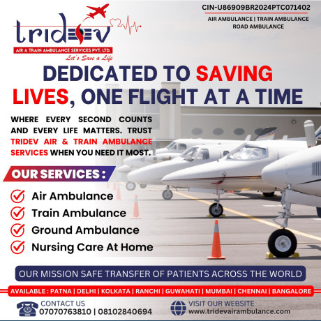 the-commercial-stretcher-is-all-time-in-tridev-air-ambulance-services-in-kolkata-big-0