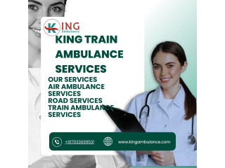 King Train Ambulance Service in Bangalore has courteous medical staff