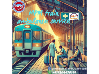 MPM Train Ambulance in Kolkata offers a safe and comfortable journey for patients