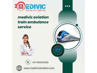 Medivic Aviation Train Ambulance Services in Mumbai Provides an Affordable Transfer