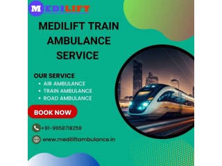 Medical transfer is very easy with Medilift Train Ambulance in Bangalore