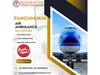 Hire Quickest Panchmukhi Air and Train Ambulance Services in Bangalore with a Reliable Medical Crew