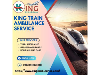 King Train Ambulance Service in Lucknow for Hassle-Free Patient Transfer