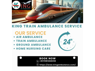 King Train Ambulance Service in Siliguri Provides Affordable Transfer