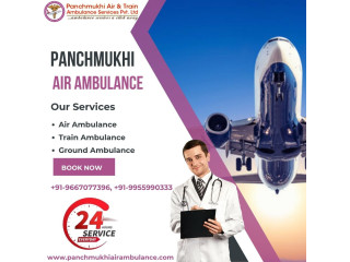 Get Panchmukhi Air and Train Ambulance Services in Ranchi with Top-Level Medical Assistance