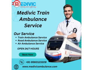 Medivic Train Ambulance in Allahabad Prevents Patients from Waiting for Hours