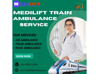 Medilift Train Ambulance in Delhi Offers Comfort While Relocating