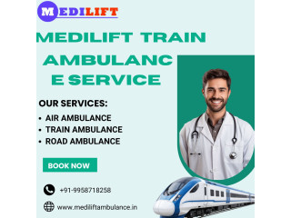 Medilift Train Ambulance in Jamshedpur is a Great Option for Moving Patients