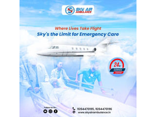 Pick Air Ambulance from Patna at a Low Booking Rate by Sky