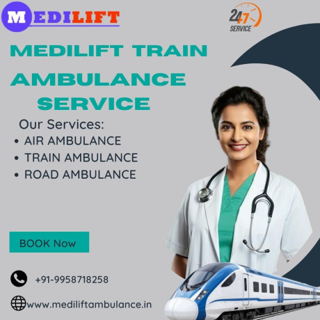 medilift-train-ambulance-in-gorakhpur-booking-is-available-each-over-india-big-0