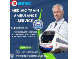 Medivic Train Ambulance Service in Darbhanga ensures Sufficient Care while Traveling