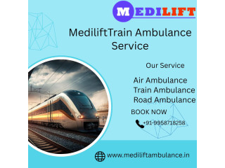 Medilift is the Main Provider of Train Ambulance Services in Bangalore