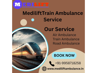 Choose Medilift Train Ambulance in Dibrugarh for the Best Transfer Experience