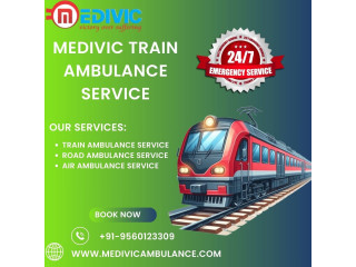 Use Medivic Train Ambulance Service in Lucknow for all your Transfer needs