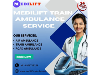 Choose Medilift Train Ambulance in Lucknow for the Best Transfer Experience