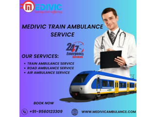 Book Medivic Train Ambulance in Jamshedpur for Quick Medical Assistance