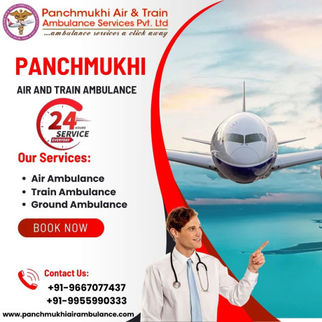 get-panchmukhi-air-and-train-ambulance-services-in-siliguri-with-up-to-date-medical-attachments-big-0