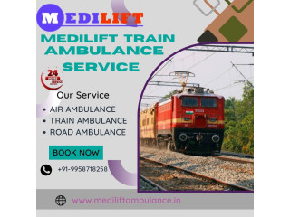 Take Medilift Train Ambulance in Lucknow for the Best Care during the Transfer