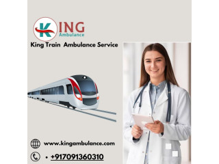 Use King Train Ambulance in Guwahati to ensure proper care during transfer