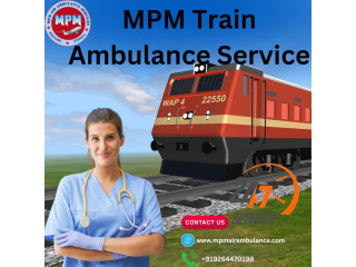 MPM Train Ambulance in Ranchi Guarantees Timely Medical Transfer