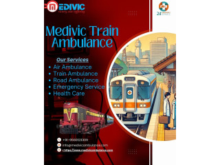 Use Medivic Train Ambulance services in Ranchi for all your transfer needs