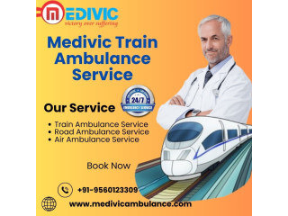 Choose Medivic Train Ambulance for affordable medical transportation in Lucknow