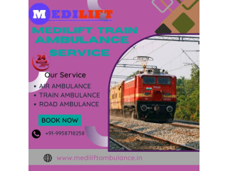 Medilift Train Ambulance in Lucknow Provides a Safe Environment for Transfer