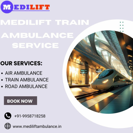 medilift-train-ambulance-services-in-lucknow-provides-24x7-transfer-assistance-big-0