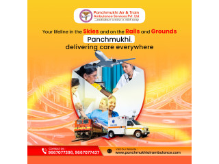 Panchmukhi Train Ambulance in Ranchi provides a Safe and Comfortable Transfer