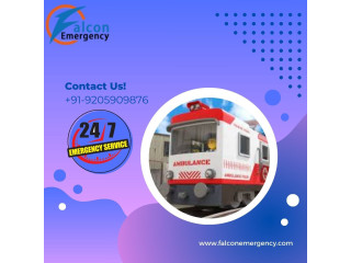 Use Falcon Train Ambulance Service in Delhi for rapid patient transfer