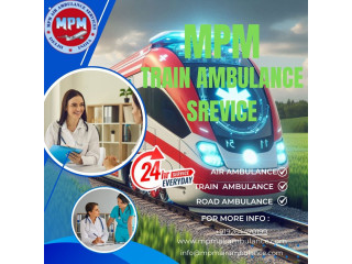 The objective of the MPM Train Ambulance Service in Ranchi is to delight its clients