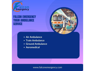 Choose Falcon Train Ambulance Service in Hyderabad for better shifting