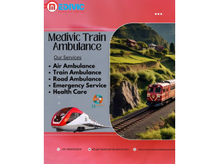 Get Medivic Train Ambulance Services in Ranchi for Safe and Affordable Shifting