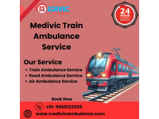 Medivic Train Ambulance Services in Lucknow: This service is very beneficial for patients