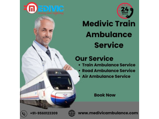 Medivic Provides Reliable and Affordable Train Ambulance in Jamshedpur