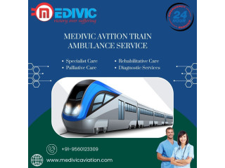 Medivic Aviation Train Ambulance Services in Ranchi Provides Top-Class Care during Journey