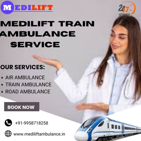 medilift-train-ambulance-service-in-dibrugarh-has-a-superior-medical-department-big-0