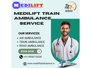 Medilift Train Ambulance in Gorakhpur is helping to Transport Critical Patients