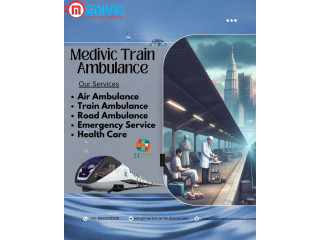 Medivic Train Ambulance in Patna provides services in times of emergency