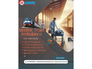 Medivic Train Ambulance in Chennai provides fast service in times of emergency