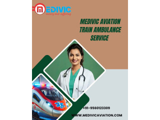 Medivic Aviation provides the best assistance and is an affordable Train Ambulance in Kolkata