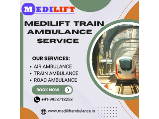 Get Priority Care from Medilift Train Ambulance during Transfer in Dibrugarh