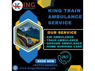 King Train ambulance Service in Jamshedpur Offers Affordable Train Ambulance with Advanced Care